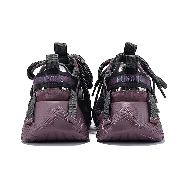 SELAIYA Anti Slip And Wear Resistant Height Increasing Low Top Chunky Sneakers Women's-9