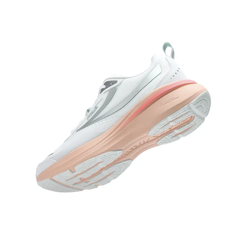 FILA NUVOLE Cushioned Slip Resistant Low Top Running Shoes Women's White-3