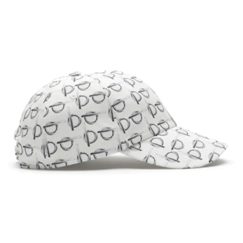Burberry Cotton Baseball Caps Men's White-1
