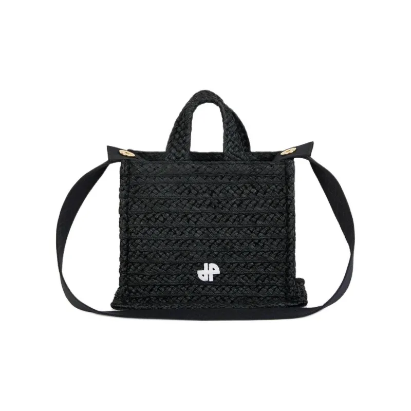Patou Jp Wovened Small Top Handle Bag-0