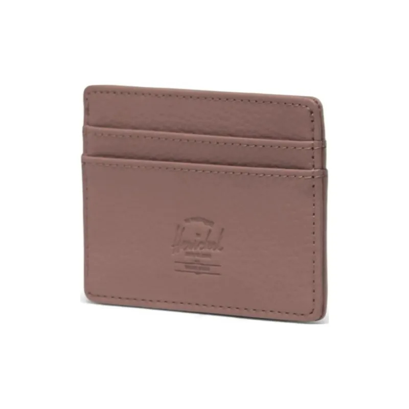 Herschel Vegan Leather Card Holder Unisex Gray Rose-1