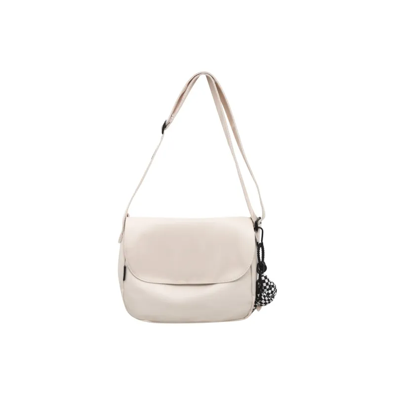 Parker Bear Nylon Shoulder Bag Crossbody Bag Regular Unisex Black/Blue/White/Red-10