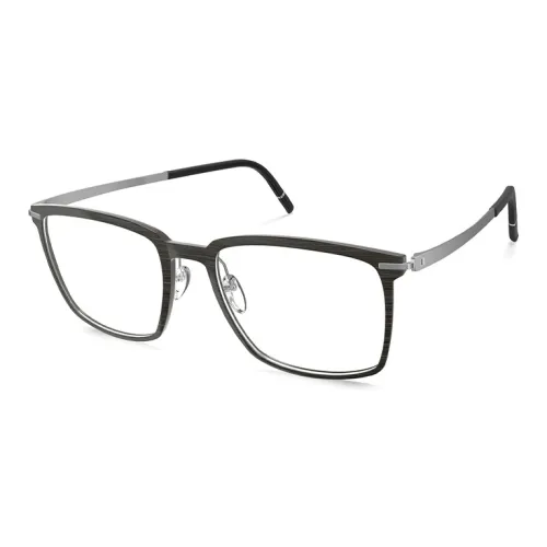 SILHOUETTE 18K Gold Titanium Square Eyeglass Frames Men's