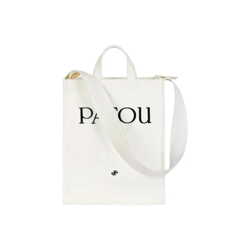 Patou Logo print Vertical Tote Bag-0