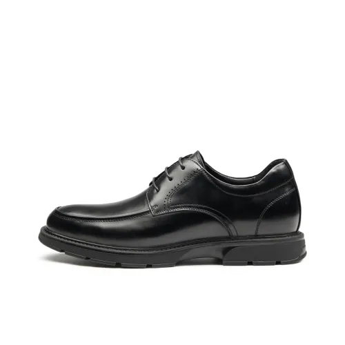 GOG Business Formal Leather Shoes Men's Black