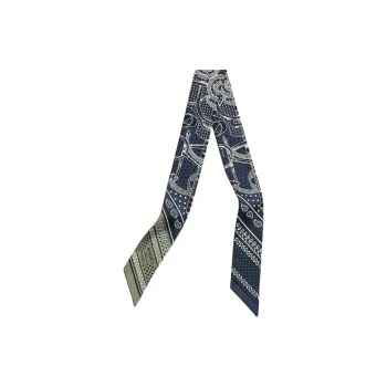 HERMES Twilly Silk Scarves Men