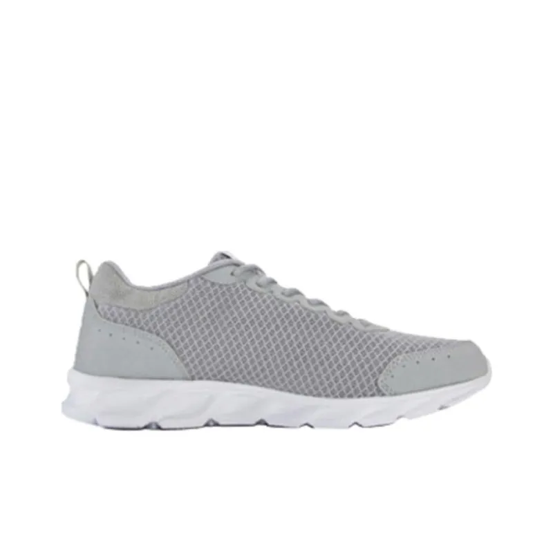 361° Cushioned Slip-Resistant Low-Top Running Shoes Men's Gray White-1