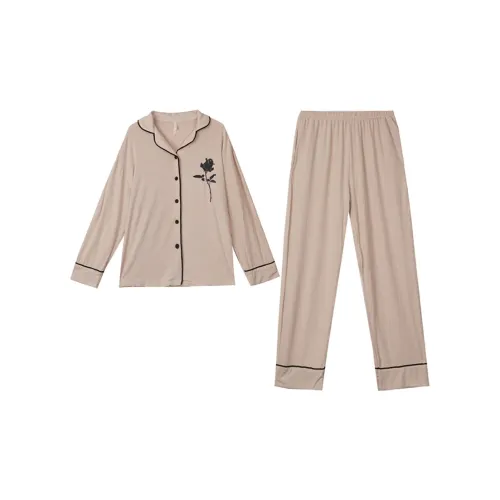 Dorame Pajama Set Women's Apricot