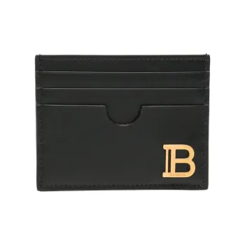 BALMAIN Logo Plaque Cardholder