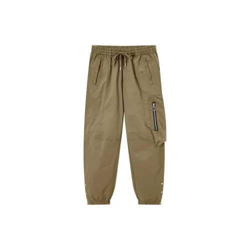 RIVER STONE Cargo Pants Men Khaki Brown