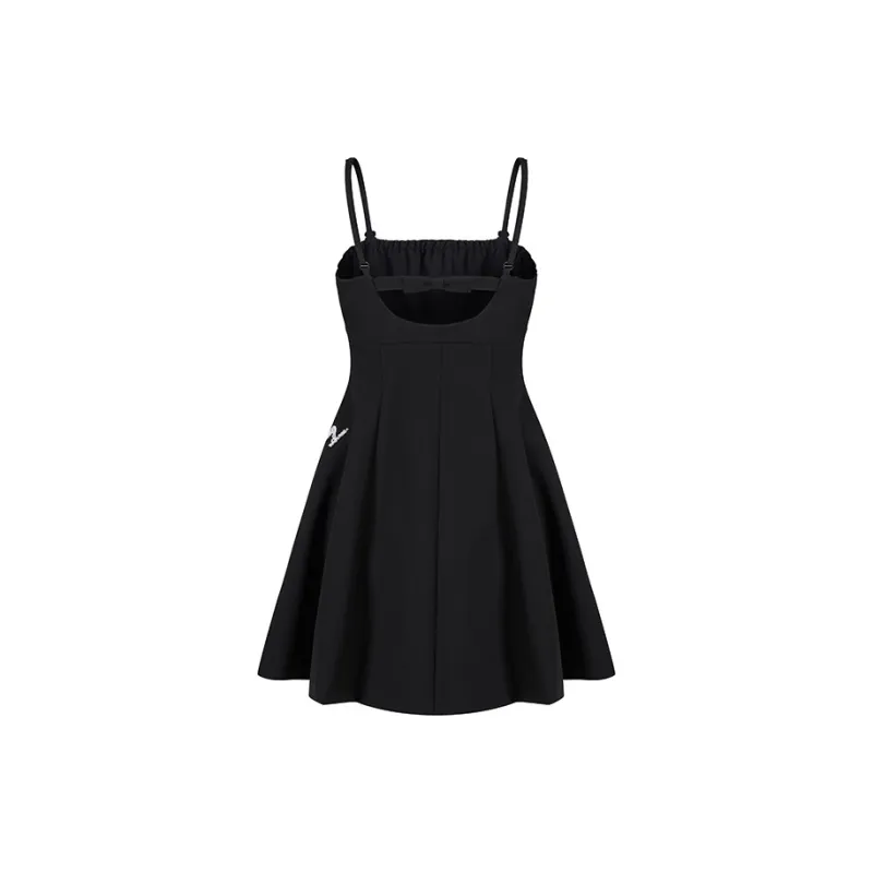 HERLIAN Slip Dress Women's Black-1