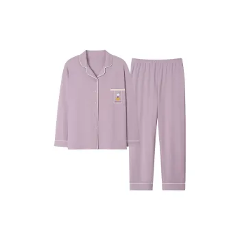 Ordifen Pajama Set Women's Purple