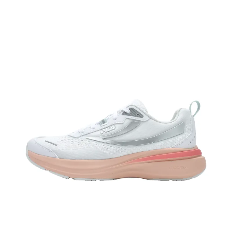 FILA NUVOLE Cushioned Slip Resistant Low Top Running Shoes Women's White-0