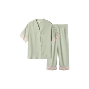 Dorame Pajama Set Women's Light Green