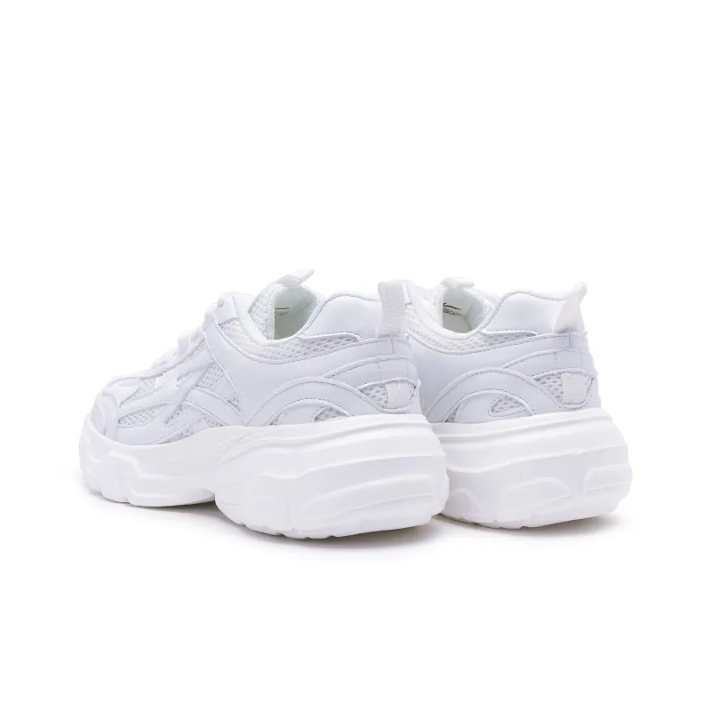 Warrior Cushioning Breathable Height Increasing Low-Top Chunky Sneakers Unisex-9