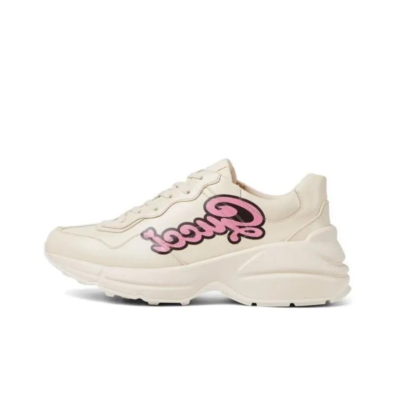 GUCCI Low Top Casual Shoes Women's Beige-0