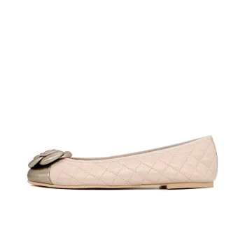 PrettyBallerinas Casual Single Shoes Women's Pink Gold