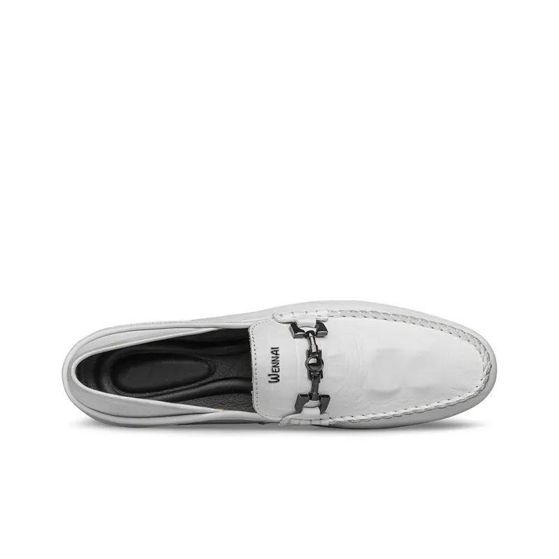 Wen Nai Beanie Shoes Men's White-4