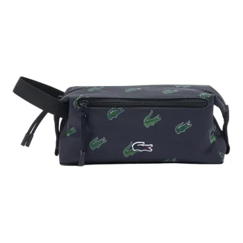 LACOSTE Polyester Toiletry Bag Regular Unisex Blue