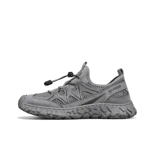 Warrior Slip Resistant, Waterproof, And Breathable Low Top Universality Men's Dark Gray