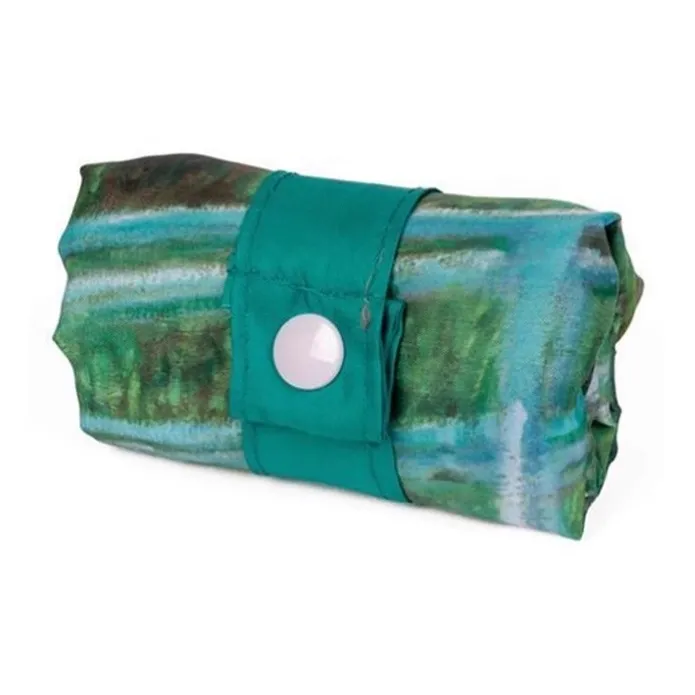 Loqi Polyester Reusable Bag Spring Roll Shopping Bag Shoulder Bag Regular Women's Japanese Bridge-2