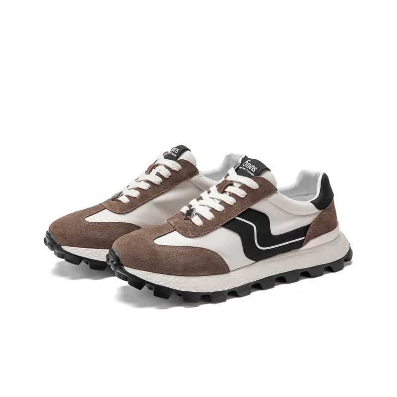 15 MINS Casual Shoes Men Low Top Camel-2