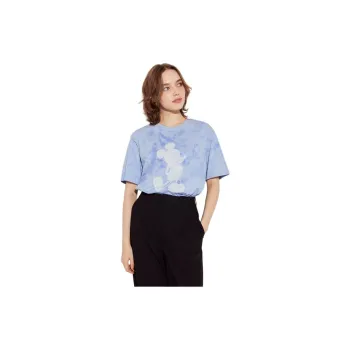 UNIQLO Regular T Shirt Unisex Aqua Blue