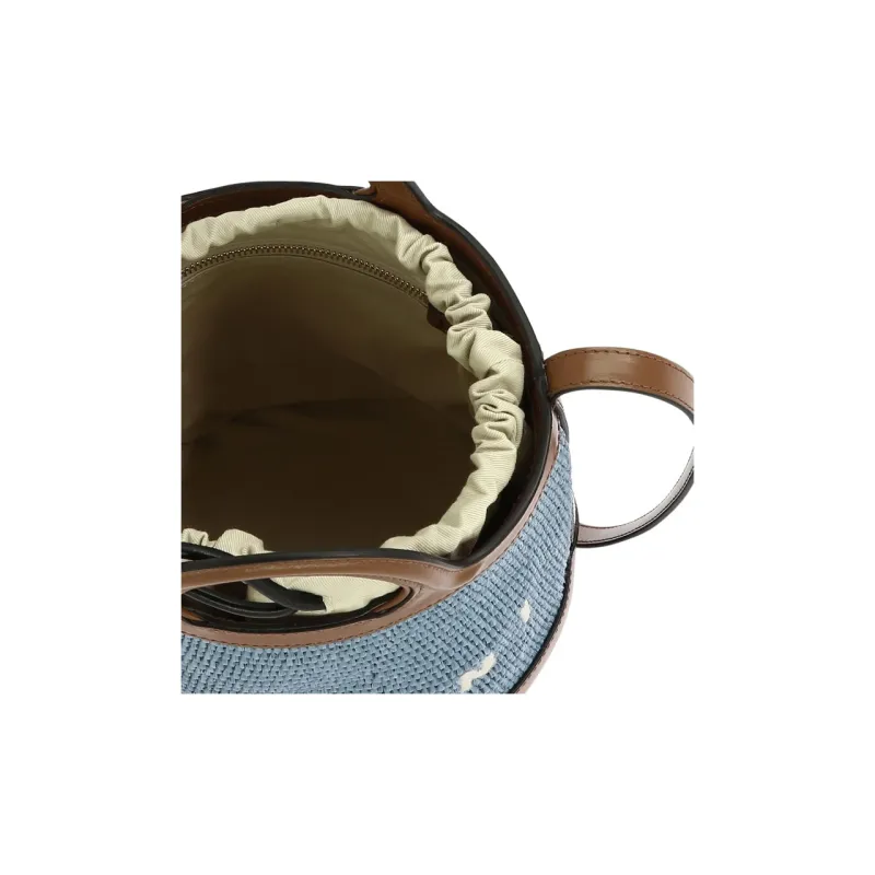 MARNI Logo Embroidered Bucket Bag-4