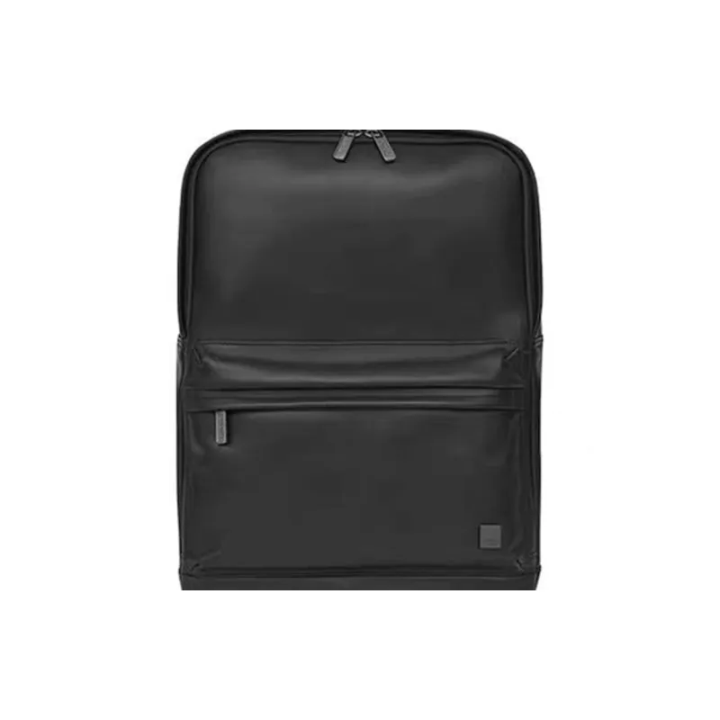 KNOMO Cow Leather Laptop Backpack Regular Unisex Black-3