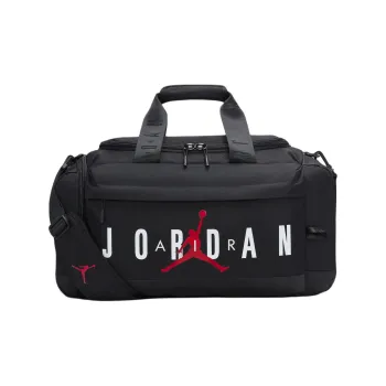 Jordan Polyester Luggage Bag Travel Bag Regular Unisex Black