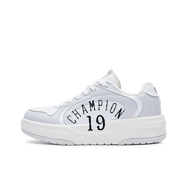 Champion Cushioning Lightweight Skateboard Shoes Men's Gray-0