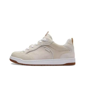 COACH Low Top Skateboard Shoes Men's Beige
