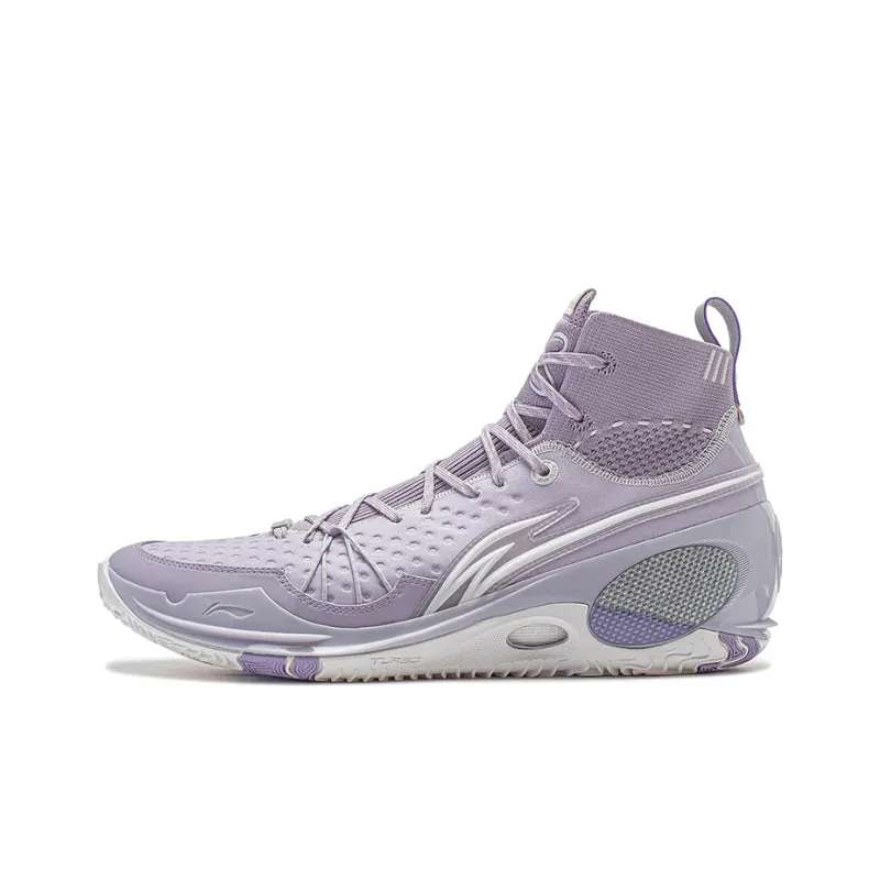 LiNing Wade 808 III Ultra V2 'Team Cushioning Wear Resistant High Top Basketball Shoes Men's Purple-0