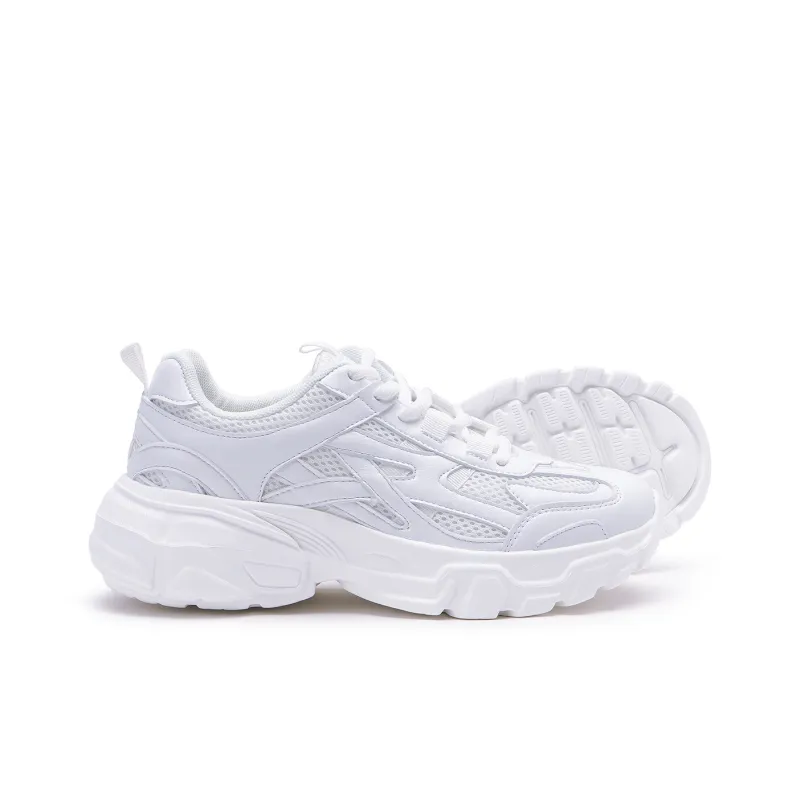Warrior Cushioning Breathable Height Increasing Low-Top Chunky Sneakers Unisex-8