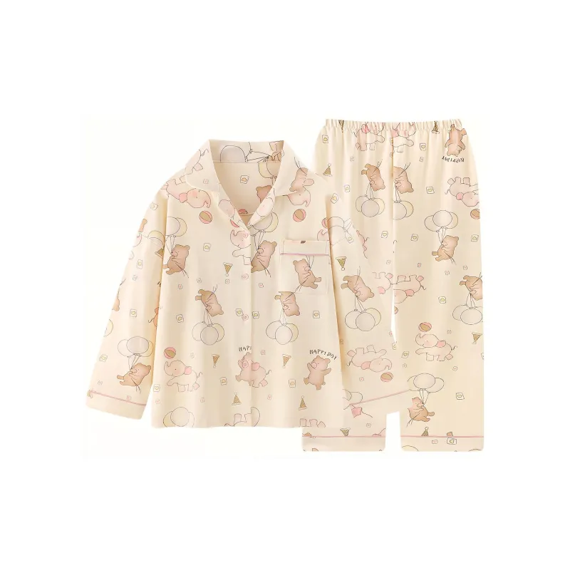 Beast's Secret Pajama Set Women's Ecru-0