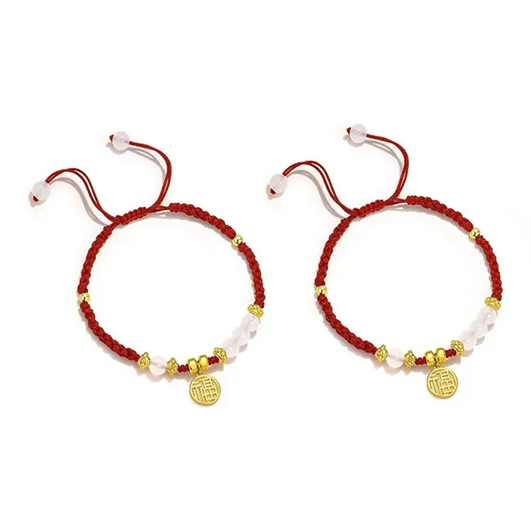 FUO Agate Jade Bracelets Unisex-3