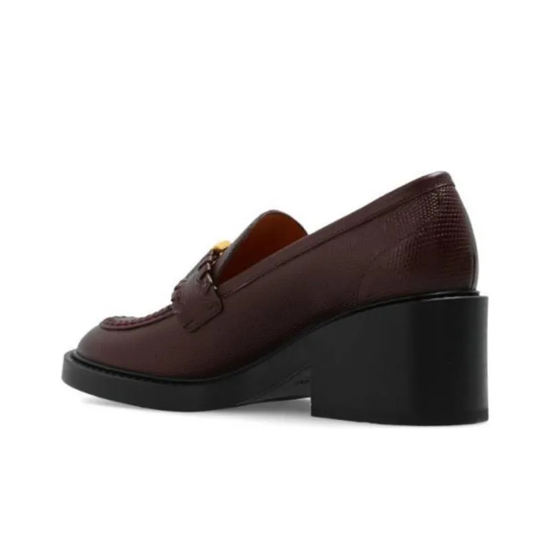 Chloé Marcie 60mm Leather Loafers Women's-3