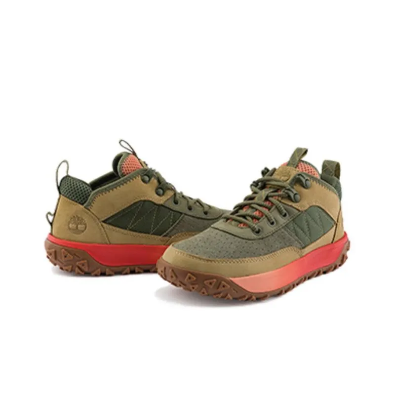 Timberland Greenstride Motion 6 Low Waterproof Hiking Boots 'Beige Nubuck' Women's-2