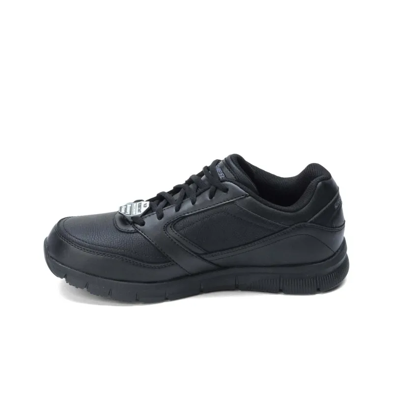 Skechers Abrasion Resistant Low Top Running Shoes Men's Black-0