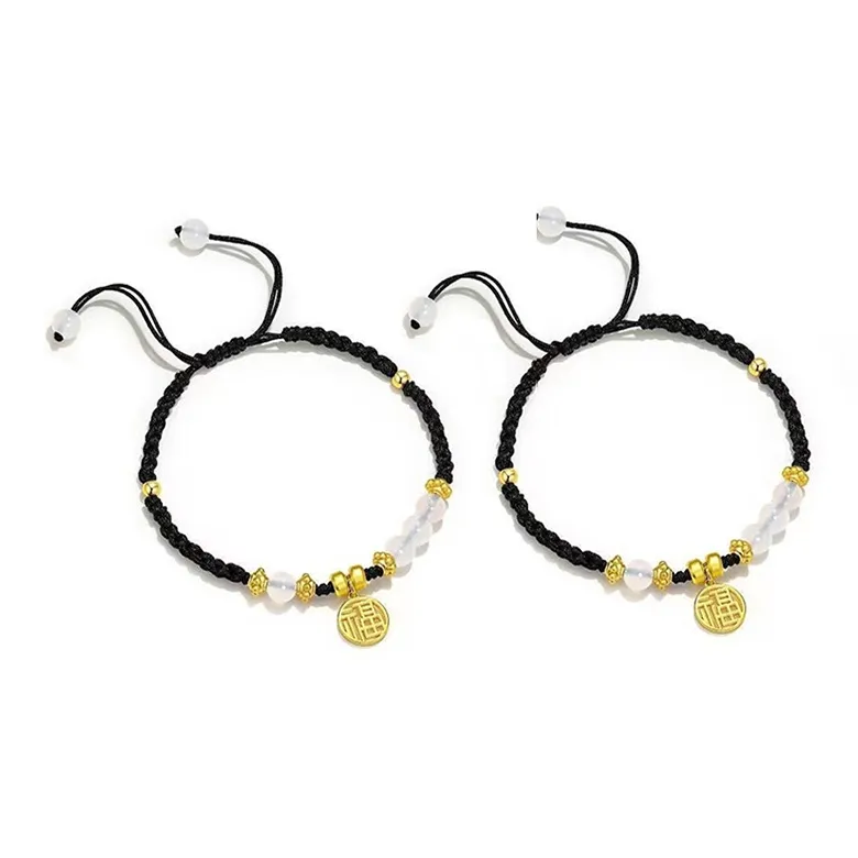FUO Agate Jade Bracelets Unisex-4