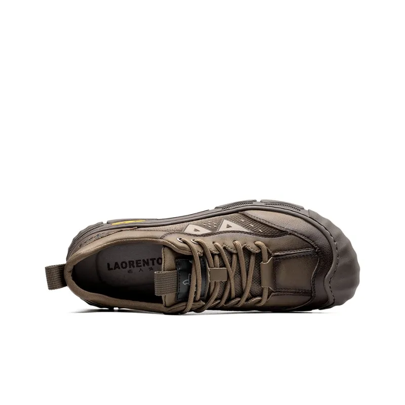 LAORENTOU Cushioned Anti-Slip Wear-Resistant Breathable Lightweight Outdoor Shoes Men's-4