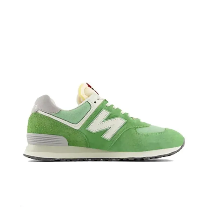 New Balance 574 Chive Sea Salt-1