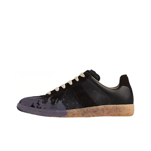 Maison Margiela Replica Paint Leather Sneakers