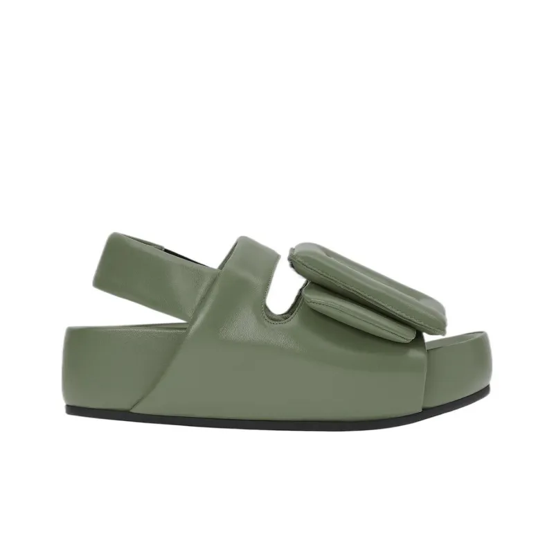 BOYY Strap Sandals 5.5cm Women's Green-1