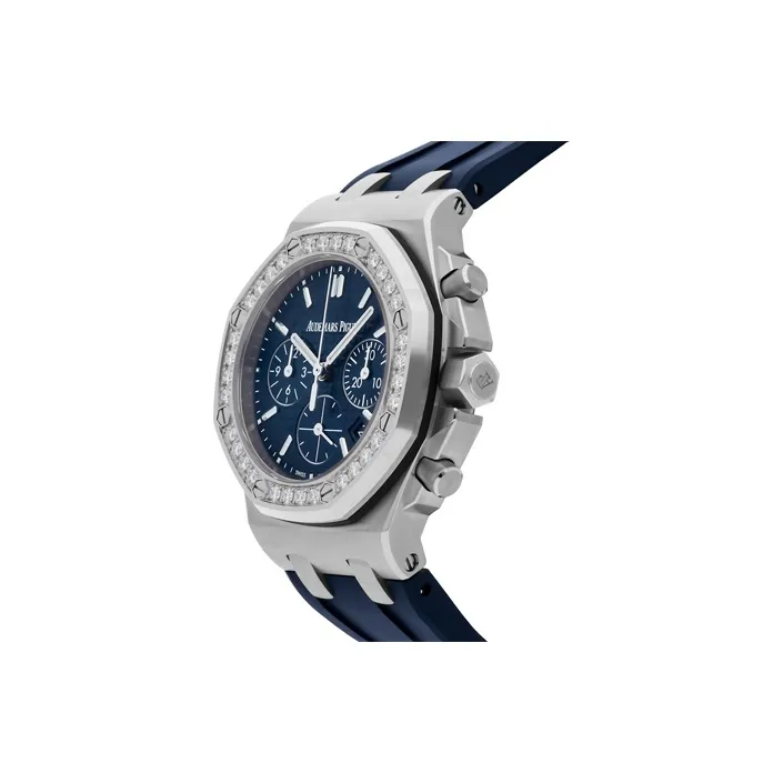 AUDEMARS PIGUET ROYAL OAK OFFSHORE Collection Automatic Mechanical Movement Women's Watch Watch 37mm Blue Dial-1