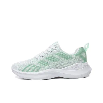 Lingwuzhe Low Top Running Shoes Unisex Green