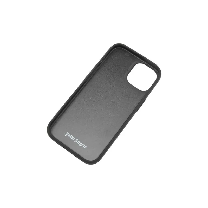 PALM ANGELS Leather Material Durable Phone Cases Compatibility With IPhone 15 Trendy And Cool-4