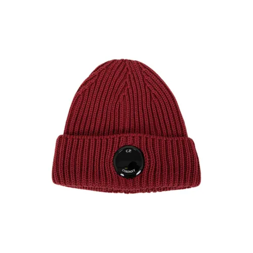 C.P. Company Lens-detail Ribbed Wool Beanie