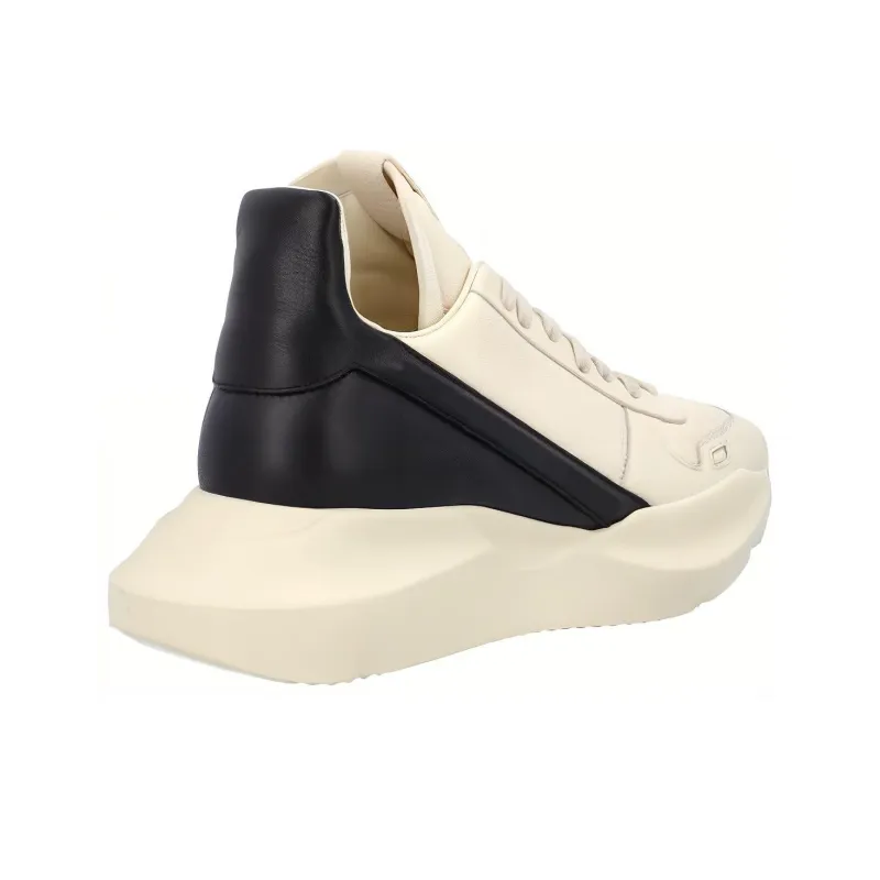 RICK OWENS Geth Runner Lpovy Milk Black Milk-4