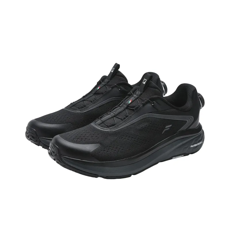 FILA BOA NUVOLE 2 Low Top Running Shoes Men's Black-1